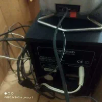 دوعدد اسپیکر میکرولب و اسپیکر مارک جنیوس سالم|سیستم صوتی خانگی|محمودآباد, |دیوار