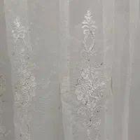 پرده نو همراه با دو والان پرده|پرده، رانر، رومیزی|قم, شاه سید علی|دیوار