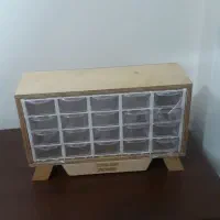 جا ادویه ای چوبی ۲۰ کشویی