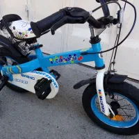 دوچرخه سایز۱۲ بچه گانه قناری ژاپن درحد صفر واقعی|دوچرخه، اسکیت، اسکوتر|اصفهان, خانه اصفهان|دیوار