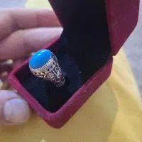 انگشتر نقره فیروزه پاک