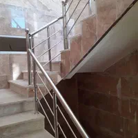 نرده استیل/درب استیل/ اجرای نرده استیل/ راه پله|مصالح و تجهیزات ساختمان|خمینی‌شهر, |دیوار