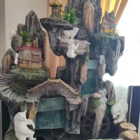 آبنما|مجسمه، تندیس، ماکت|مشهد, میعاد (شهرک غرب)|دیوار