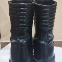فروش نیم بوت چرم یاس