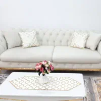 مبلمان ۸ نفره چستر و ست میز غذا خوری ۶ نفره