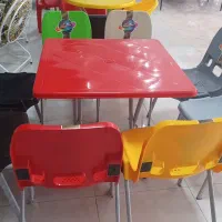 صندلی پلاستیکی پایه فلزی فست فودی مدل زحل|میز و صندلی غذاخوری|چهارباغ, |دیوار