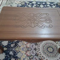 جلومبلی قهوه ای روشن جنس چوب