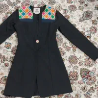 مانتو طرح سنتی دخترانه