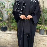 عبایی ترکیب مخمل وجواهردوزی عبای عبا