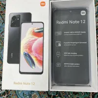گوشی redmi note(12) 12/256  در حد اکبند