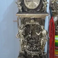 ساعت ایستاده پولیستر طلایی‌ استفاده نشده