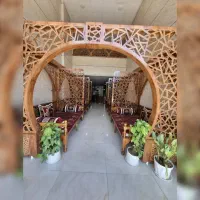 ۵ عدد تخت چوبی بهمراه دکور.گره چینی.سنتی|تخت و سرویس خواب|شیراز, کیان آباد|دیوار