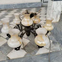 لوستر|لوستر و چراغ آویز|فومن, |دیوار