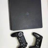 1tra PS4 slimتمیز بدون خط و خش کم کارکرد ۲ دسته|کنسول، بازی ویدئویی و آنلاین|قشم, |دیوار