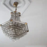 لوستر کریستال اتریشی|لوستر و چراغ آویز|تهران, سعادتآباد|دیوار