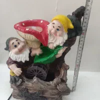 آب نما تزیینی چراغ دار کاملا سالم نو