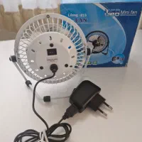 مینی فن برقی رومیزی نو با جعبه|پنکه و تصفیهکنندهٔ هوا|تهران, آهنگران (سراسیاب دولاب)|دیوار