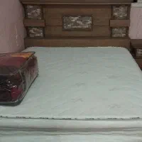 تخت خواب دونفره وتشک رویال