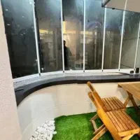 شیشه متحرک کرمان - بالکن، استخر، آلاچیق