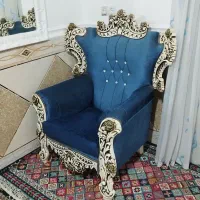 مبل سلطنتی 7 نفره و زیر TV|مبلمان خانگی و میز عسلی|یاسوج, |دیوار