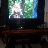 تلویزیون صفحه تخت ۲۱اینچ و DVDسامسونگ