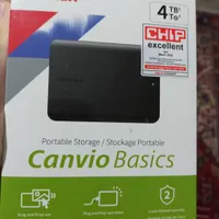 هارد اکسترنال توشیبا 4ترابایت مدل canvio basics