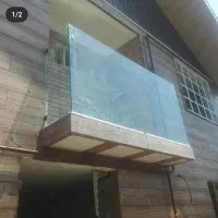 شیشه سکوریت کرکره برقی سایبان|خدمات پیشه و مهارت|آستانه اشرفیه, |دیوار