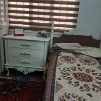 تخت یک نفره  با دراور سه کشور