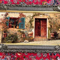 تابلو فرش بسیار زیبا