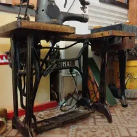 چرخ کفاشی سینگر قدیمی