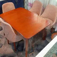 میز نهار خوری ۴نفره چوب نراد