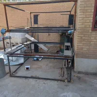 میز آهنی مخصوص تخت قهوه خانه