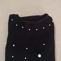 بافت مشکی نگین دار|لباس|چهارباغ, |دیوار