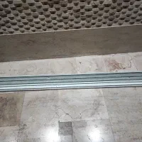 چوب پرده سه ریلی و دو ریلی پلاستیکی 6متری