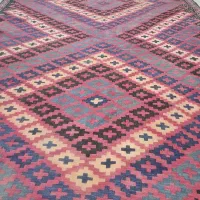 گلیم دستباف ۵۰ ساله خالص قدیمی سالم تمیزبدون پارگی|گلیم، جاجیم، گبه|تهران, علیآباد|دیوار