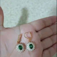 گوشواره ژوپینگ و پلاک