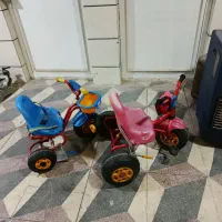دو عدد سه چرخه کودک