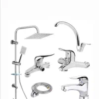 ست شیرآلات 6تایی 4400 با 5سال ضمانت تعویض|مصالح و تجهیزات ساختمان|مشکین‌دشت, |دیوار