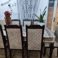 میز غذاخوری هشت نفره خیلی خوشکل|میز و صندلی غذاخوری|بهبهان, |دیوار