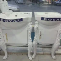 کابین روشویی دیواری پایه دار