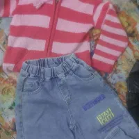 مقداری لباس بچه گانه در حد نو زمستانه|کفش و لباس بچه|فسا, |دیوار