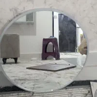 آیینه نو ام دی اف رنگ طوسی یا نقره ای