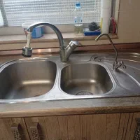 کابینت ام دی اف دست دوم  همراه با کلیه وسایل