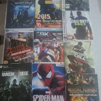 10 عدد سیدی بازی کامپیوتر سالم و نو