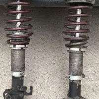 کمک فنر وفنر ریگلاژی پراید جلو