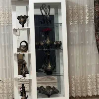 بوفه منزل به همراه وسایل دکوری