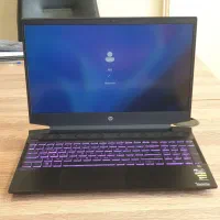 لپ تاپ HP مدل Pavilion Gaming تولید ۲۰۲۰ رنگ بنفش