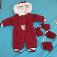 لباس سرهمی زمستانی نوزاد