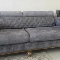 مبل ۸ نفره راحتی تخت خواب شو درحد نو