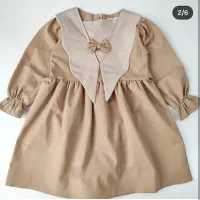 پیراهن چین دار کتان|کفش و لباس بچه|بناب, |دیوار